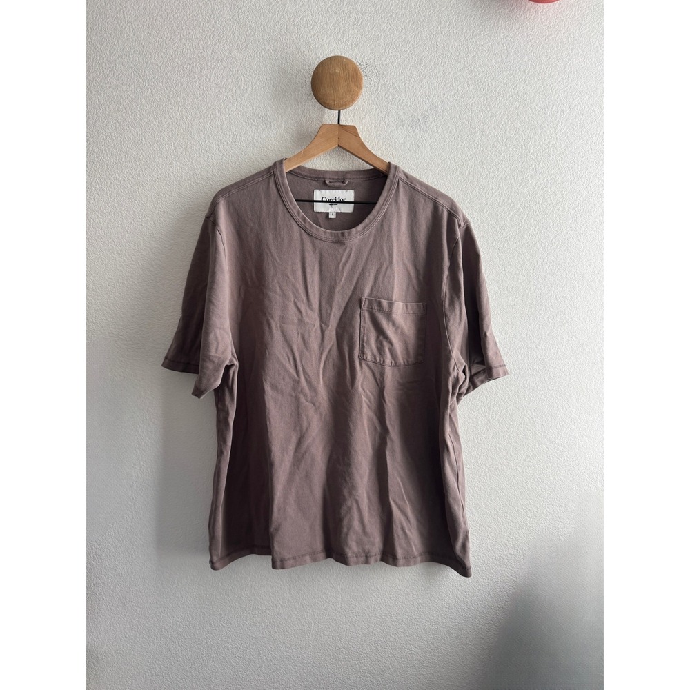 Corridor New York Mens Pocket Tshirt Size Large